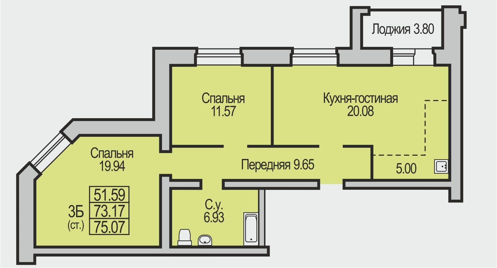 3 ком (ст.) 75,07 (2-9э) мкр. Поэзия, д.14 "В.В.Маяковский" 3 ком (ст.) 75,07 (2-9э) мкр. Поэзия, д.14 "В.В.Маяковский"