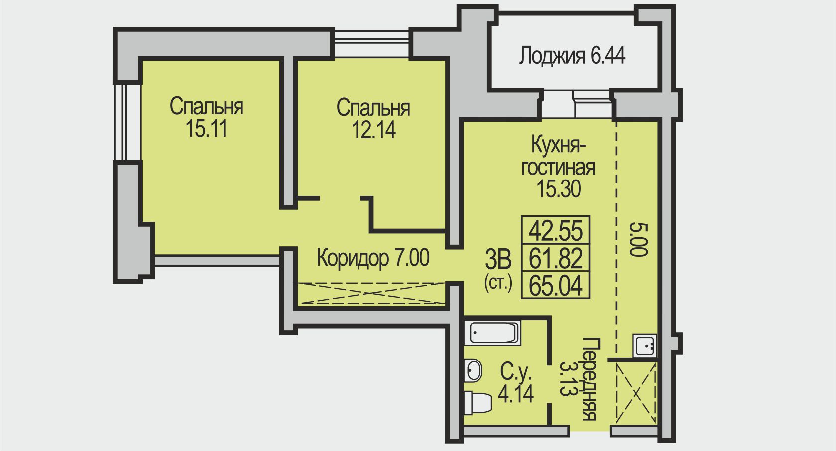 3 ком (ст.) 65,04 (2-4э) мкр. Поэзия, д.14 "В.В.Маяковский" 3 ком (ст.) 65,04 (2-4э) мкр. Поэзия, д.14 "В.В.Маяковский"